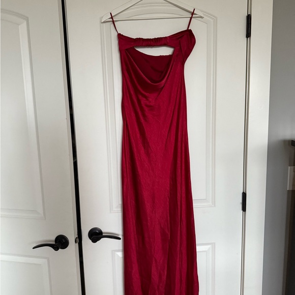 Amazon Red Maxi Dress - Picture 4 of 4